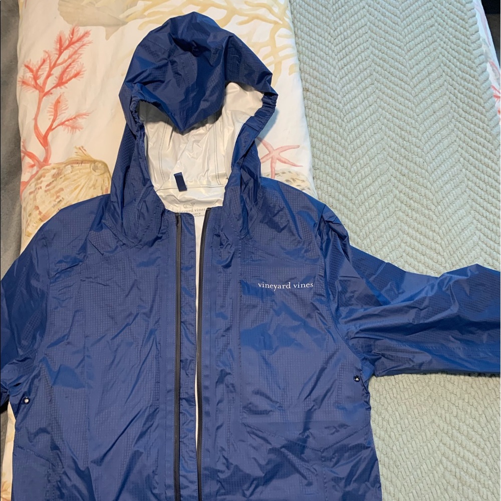 Vineyard vines youth windbreaker/Raincoat - Picture 1 of 4